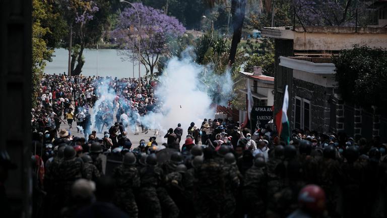 Regierungsfeindliche Proteste in Madagaskar