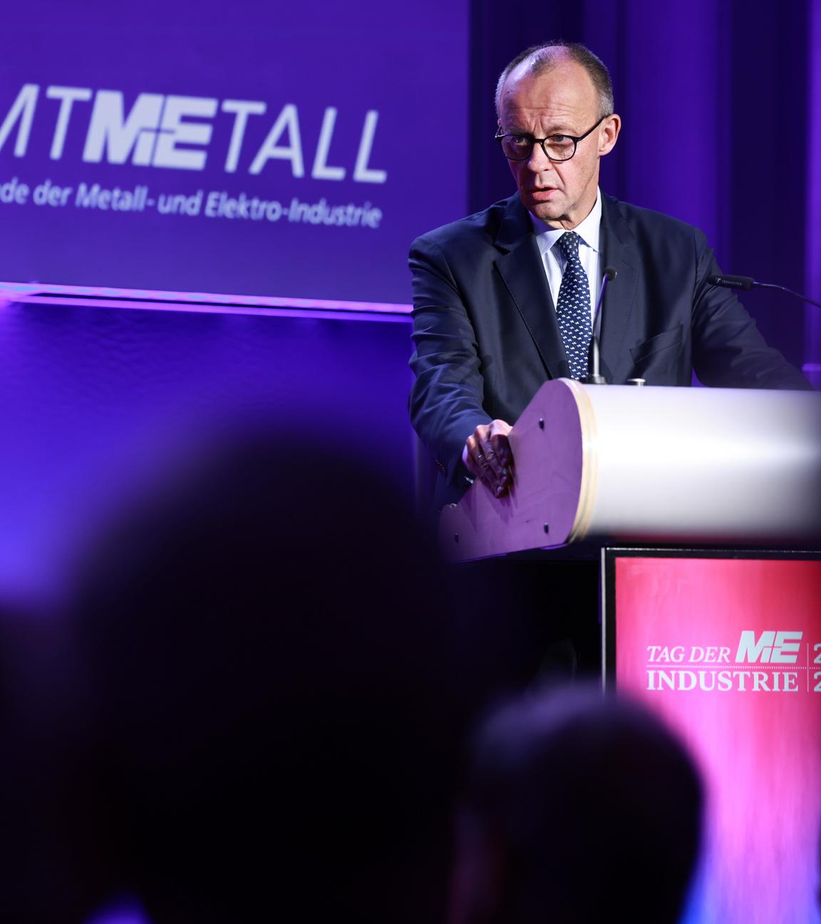 German Chancellor Merz to deliver speech on Metal and Electrical Industry Day in BerlinGerman Chancellor Merz to deliver speech on Metal and Electrical Industry Day in Berlin