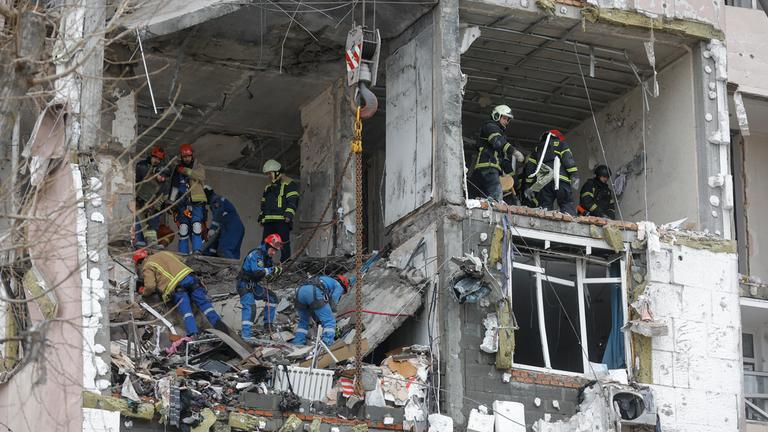 At least one killed, more than a dozen injured after overnight Russian strikes on Kyiv