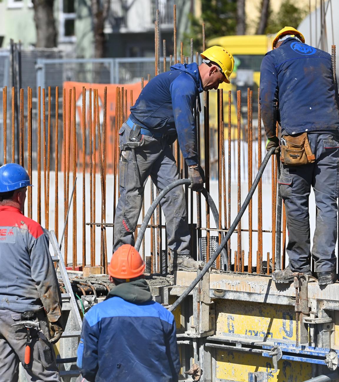 Grossbaustelle Wohnungsbau