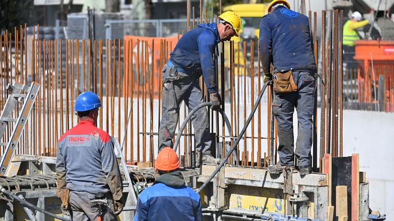 Grossbaustelle Wohnungsbau