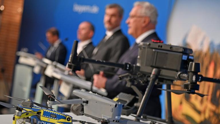 Drohne der Polizei,Polizeidrohne.