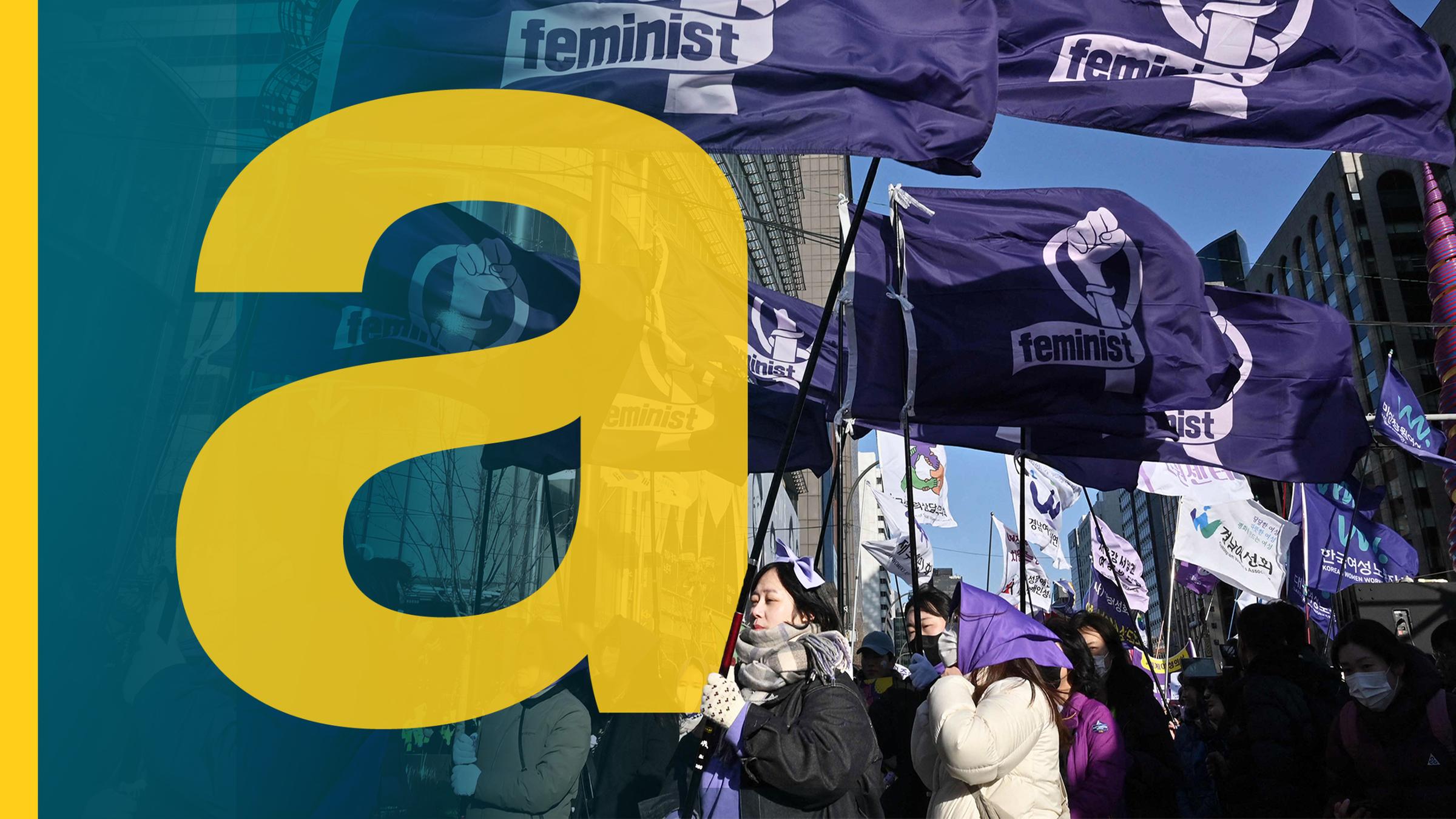 feminitischer Protest in Südkorea