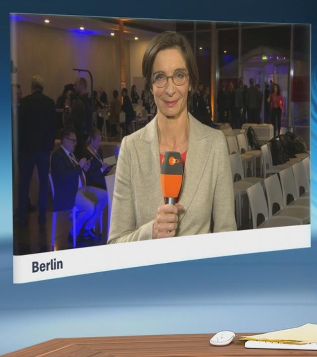 Schaltgespräch zwischen Diana Zimmermann und Christian Sievers. 