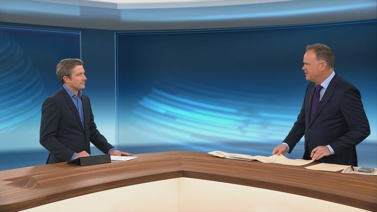 Studiogespräch zwischen Stefan Leifert und Christian Sievers.