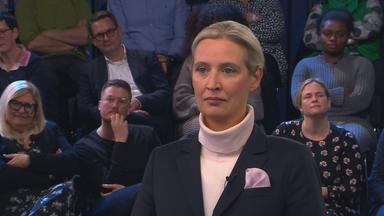 Alice Weidel bei der ZDF Sendung Klartext zum Thema Energie