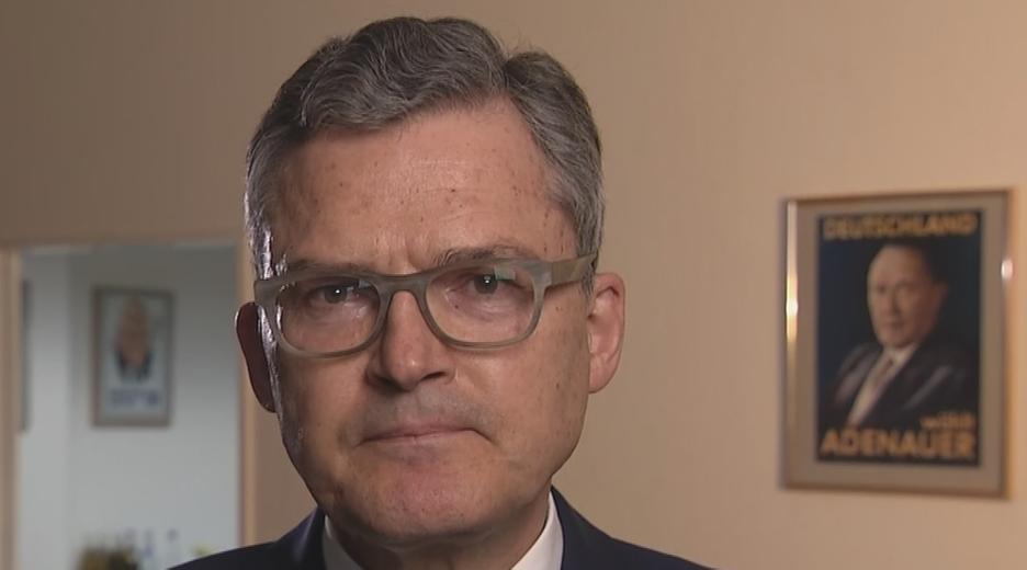 Roderich Kiesewetter, CDU-Sicherheitspolitiker im Gespräch mit Antje Pieper