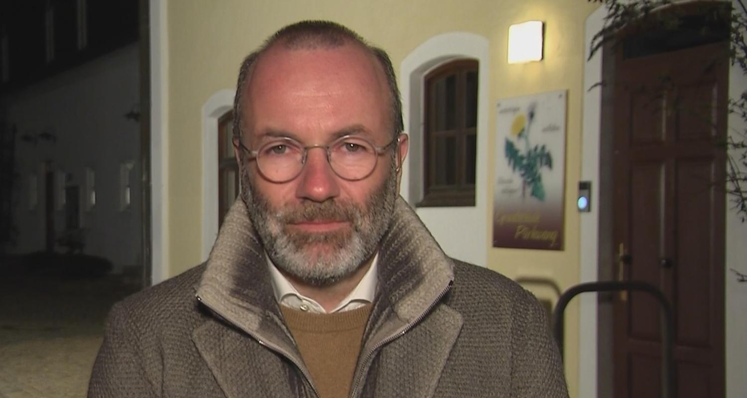 Manfred Weber, Chef der Europäischen Christdemokraten im Gespräch mit Antje Pieper 