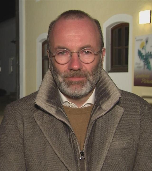 Manfred Weber, Chef der Europäischen Christdemokraten im Gespräch mit Antje Pieper 