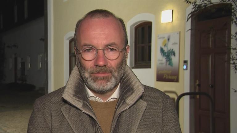 Manfred Weber, Chef der Europäischen Christdemokraten im Gespräch mit Antje Pieper 