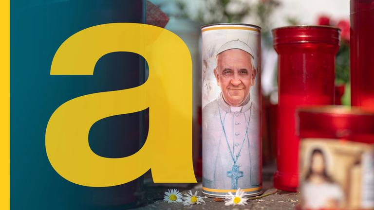 Gebetskerzen für den Papst