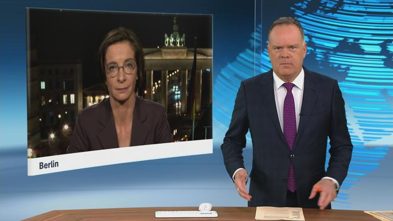 Christian Sievers und Diana Zimmermann sprechen im Schaltgespräch