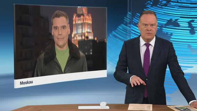 Christian Sievers und Armin Coerper sprechen im Schaltgespräch über eine mögliche Waffenruhe in der Ukraine