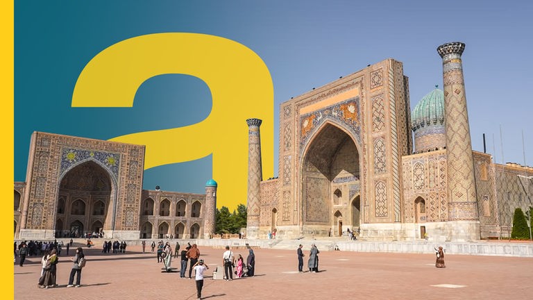 Das Gori Amir Mausoleum in Samarkand