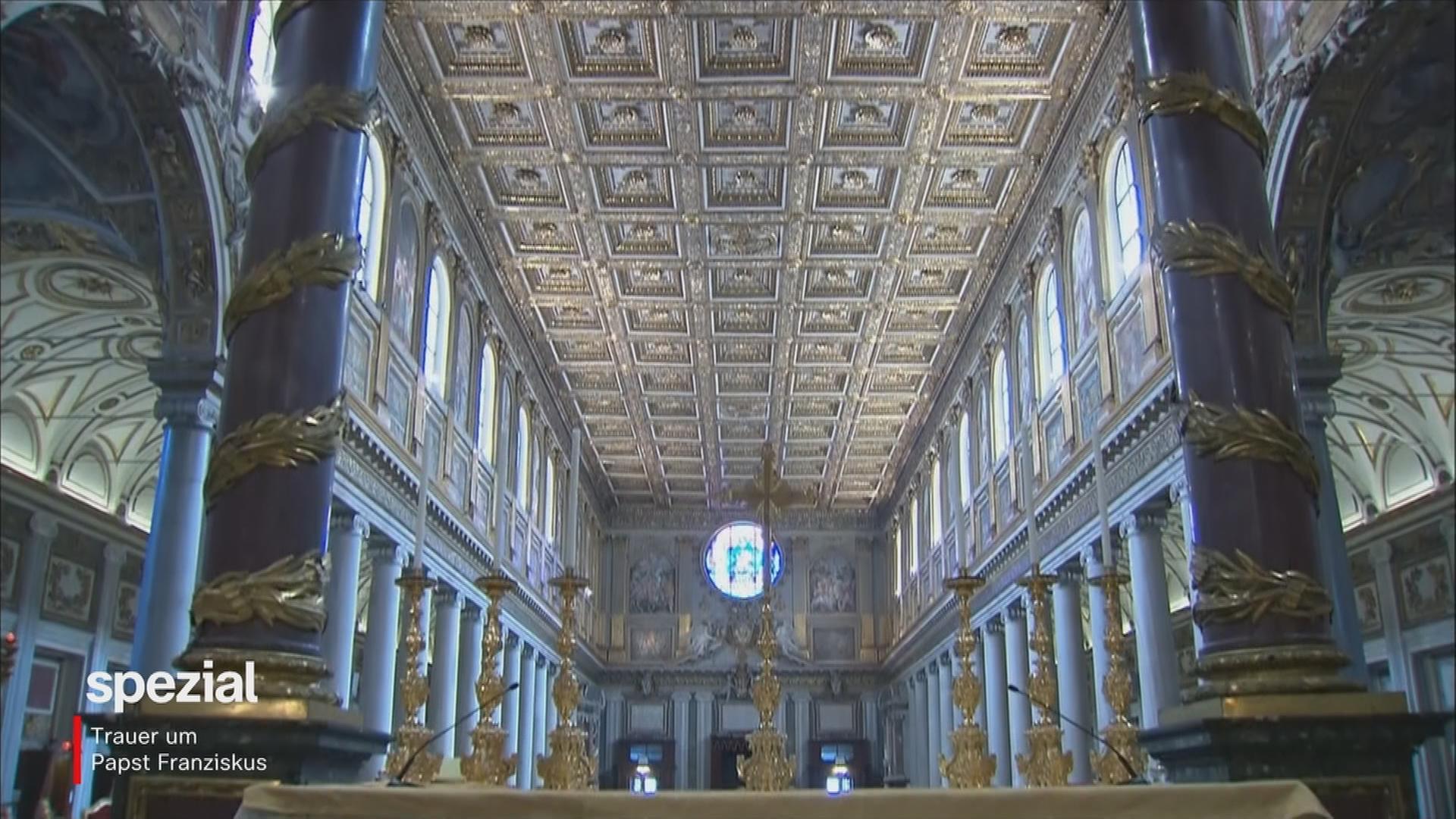 Begräbnisort von Papst Franziskus