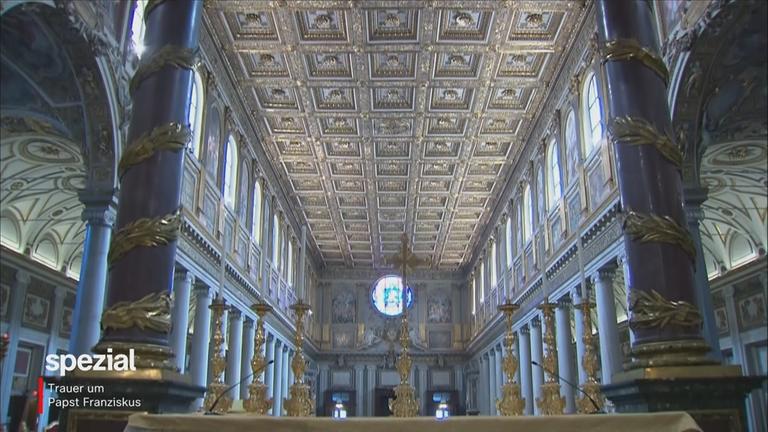 Begräbnisort von Papst Franziskus