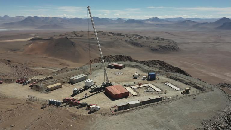Deutsches Hochleistungsteleskop in den Anden