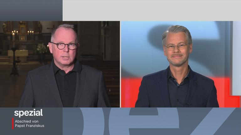 Pater Batlogg im Gespräch mit Andreas Klinner