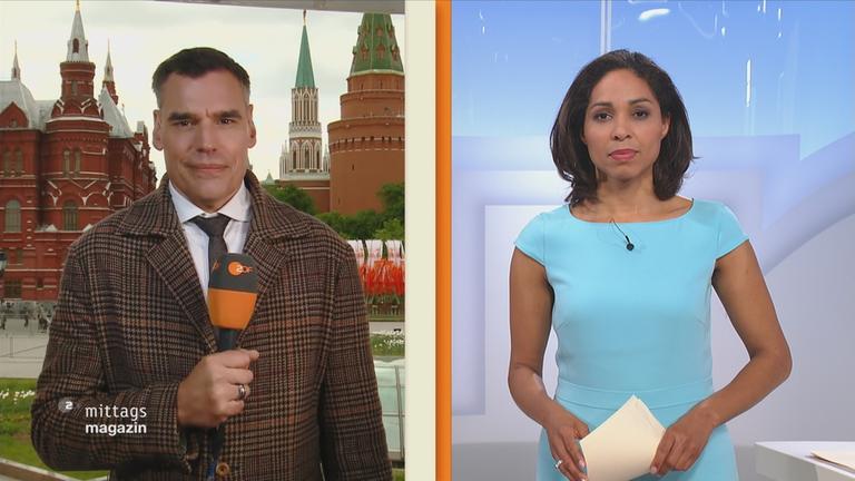 Armin Coerper im Gespräch mit ZDF-Mima-Moderatorin Jana Pareigis