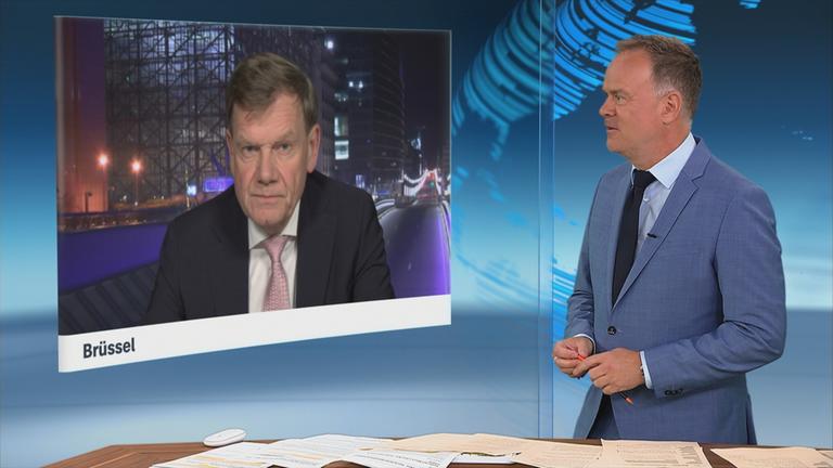 Außenminister Johann Wadephul im Gespräch mit Christian Sievers im heute journal.