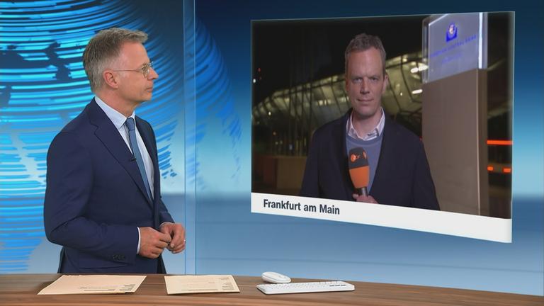 Wirtschaftsgespräch  zwischen Wolf und Neuhann