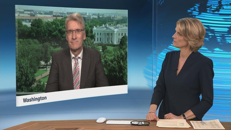 Schaltgespräch zwischen Slomka und Theveßen