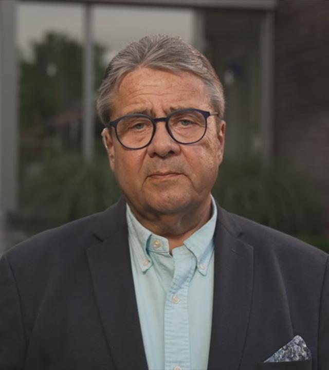 Schaltgesrpäch mit Sigmar Gabriel