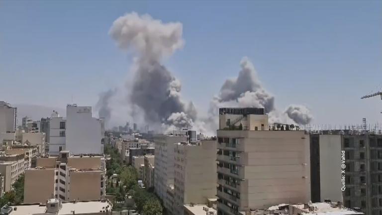 Weitere israelische Angriffswelle auf Iran