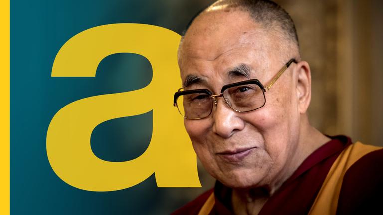 Das religiöse Oberhaupt der Tibeter, der Dalai Lama
