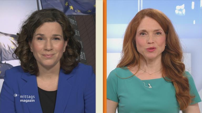 Isabelle Schaefers im Gespräch mit ZDF-Mima-Moderatorin Mirjam Meinhardt