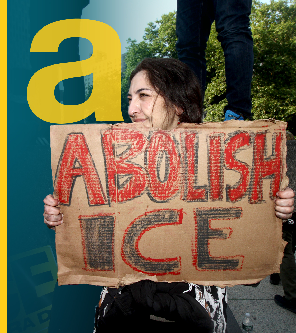 Protest gegen Abschiebungen und Razzien von ICE in New York