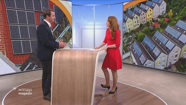 Andreas Lenz im Gespräch mit ZDF-Mima-Moderatorin Mirjam Meinhardt