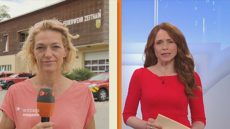 Franziska Wunderlich im Gespräch mit ZDF-Mima-Moderatorin Mirjam Meinhardt