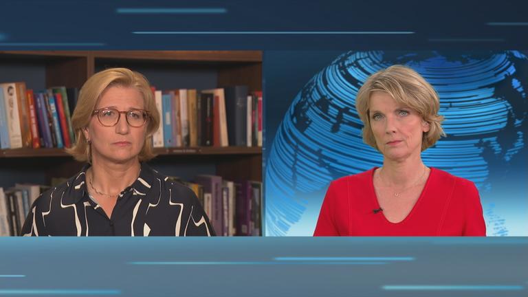 Schaltgespräch zwischen Anke Rehlinger und Marietta Slomka