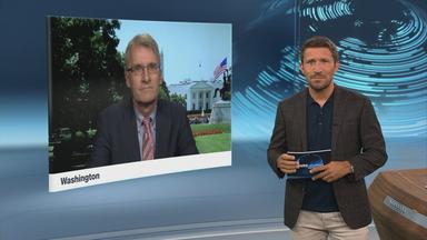 Schaltgespräch zwischen Elmar Theveßen und Christopher Wehrmann
