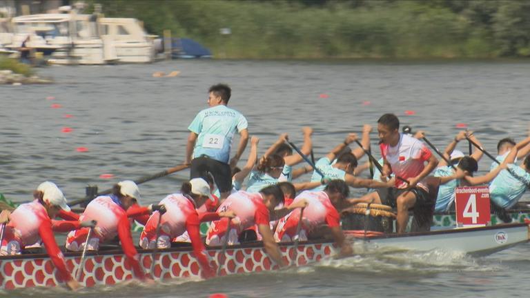Drachenboot-WM in Brandenburg