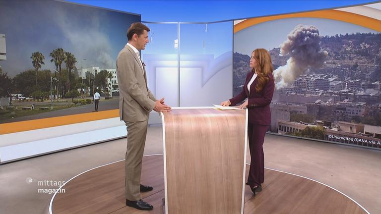 Daniel Gerlach im Gespräch mit ZDF-Mima-Moderatorin Mirjam Meinhardt