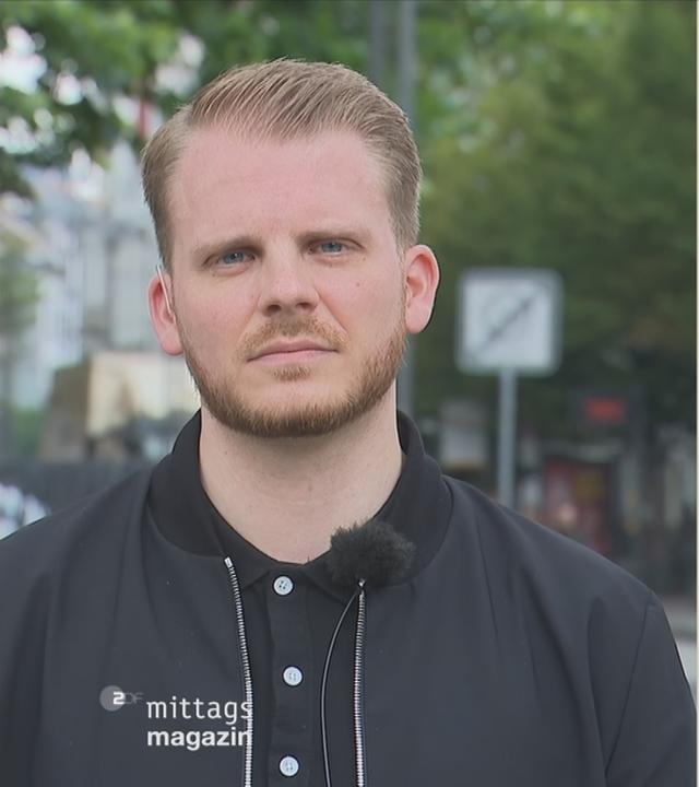 Tim Klüssendorf im Gespräch mit ZDF-Mima-Moderatorin Mirjam Meinhardt