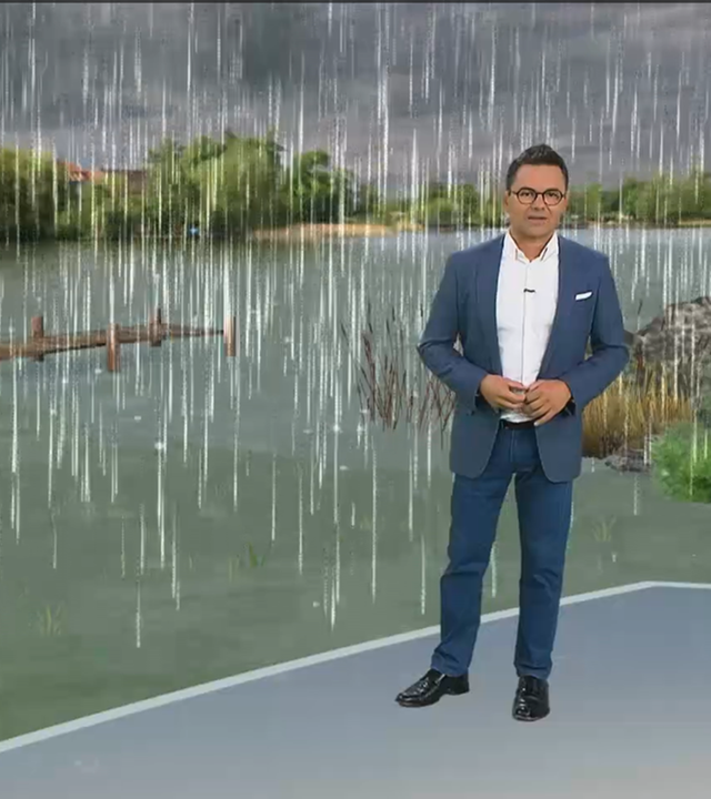 3D-Studio, 3D-Grafik, See, Wiese, Verdunstung, Regen, Özden Terli 