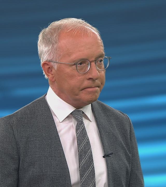 Studiogespräch zwischen Slomka und Korte