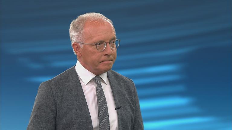 Studiogespräch zwischen Slomka und Korte