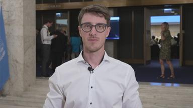 Schaltgespräch mit Moritz Jäger-Roschko von Greenpeace.