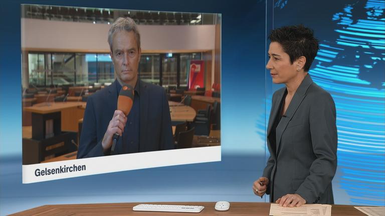 Schaltgespräch zwischen Hayali und Odenthal