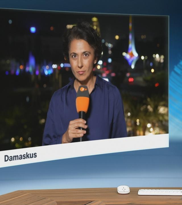 Schaltgespräch Marietta Slomka mit Golineh Atai