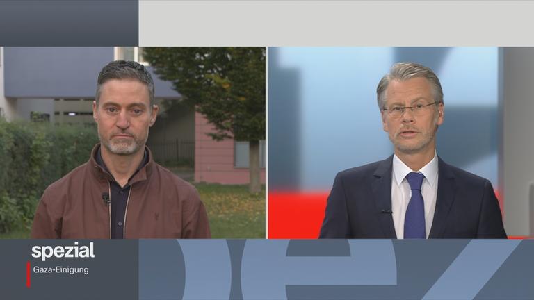 Andreas Klinner im Gespräch mit Meron Mendel, Direktor der Bildungsstätte Anne Frank