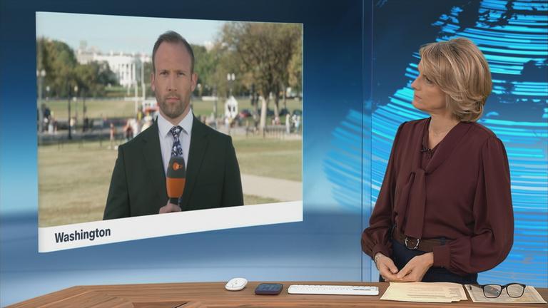 Schaltgespräch zwischen Marietta Slomka und David Sauer 