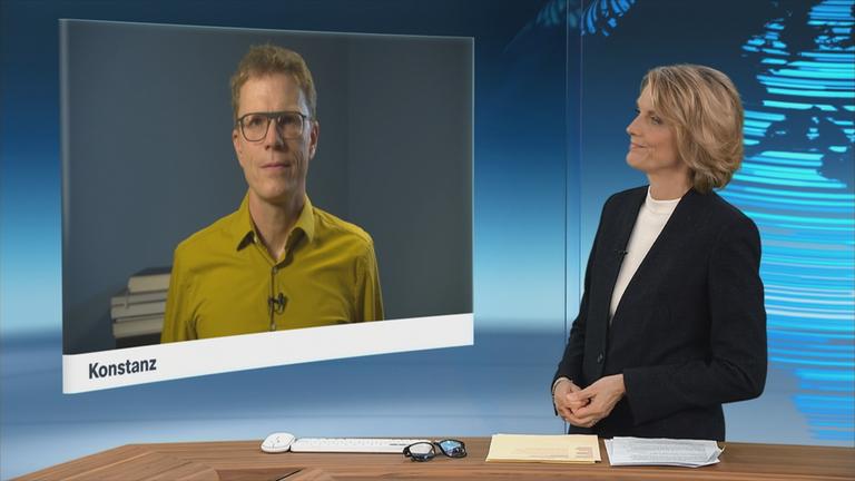 SGS mit der Moderatorin Marietta Slomka und dem Migrationsrechtler Prof. Daniel Thym 