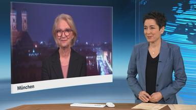 Monika Schnitzer und Dunja Hayali sprechen im Schaltgespräch