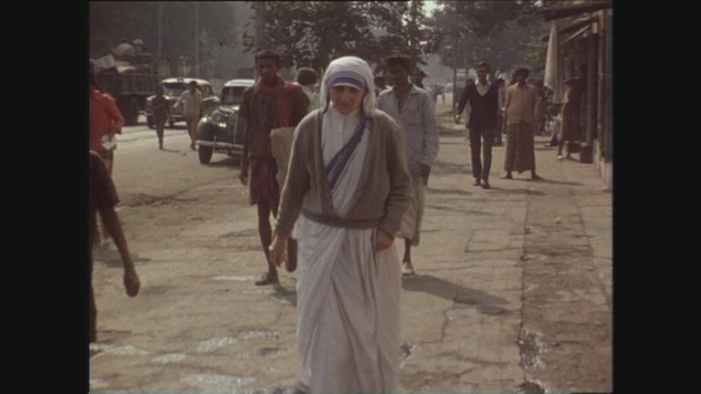 Archivaufnahme von Mutter Teresa