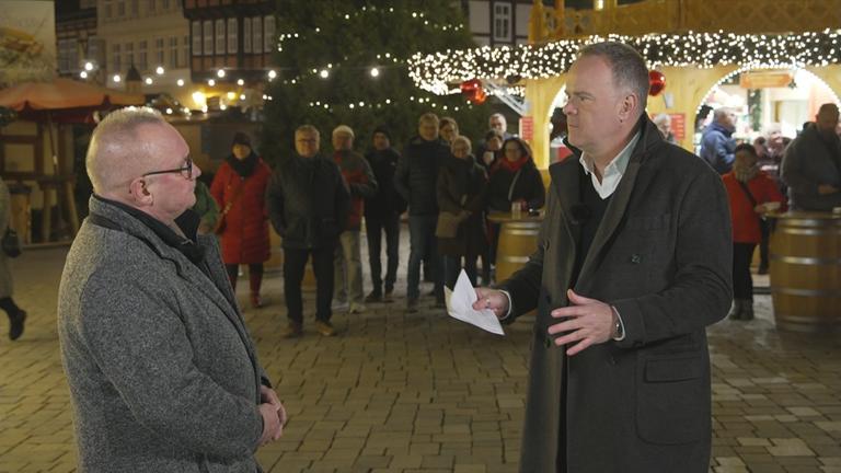 Frank Rauch und Christian Sievers sprechen im Schaltgespräch